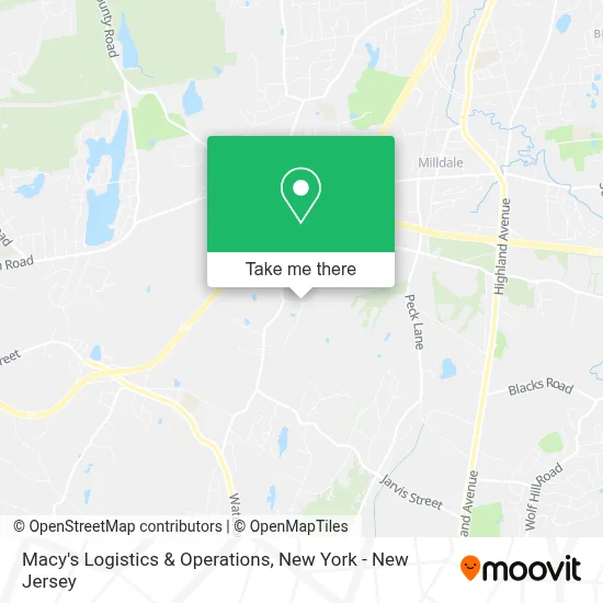 Macy's Logistics & Operations map