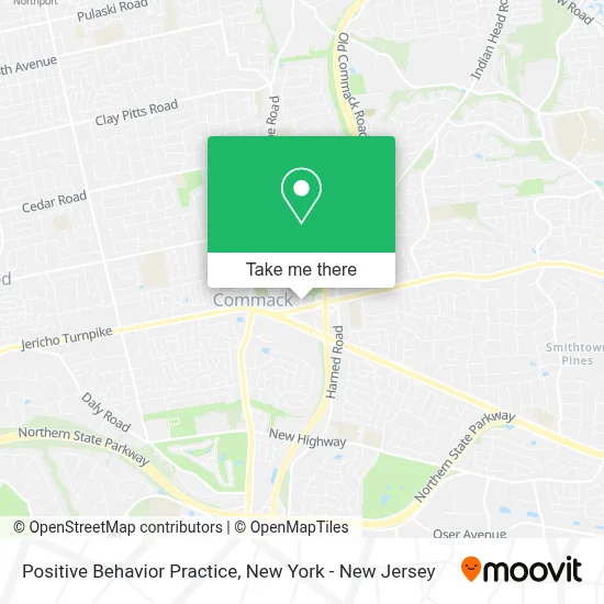 Positive Behavior Practice map