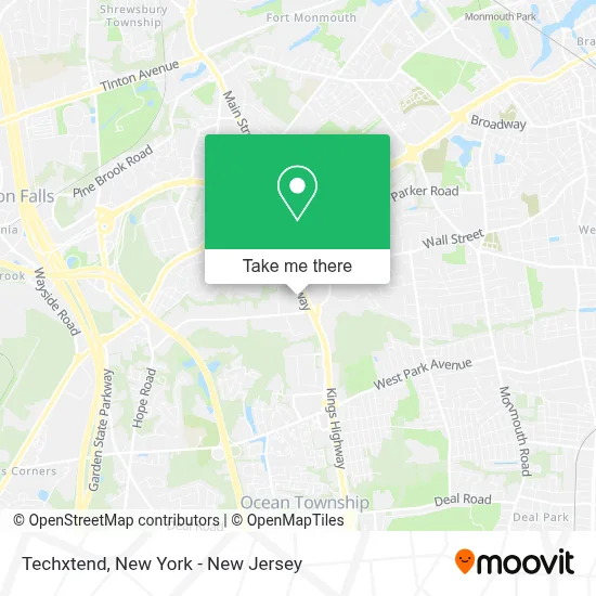 Techxtend map