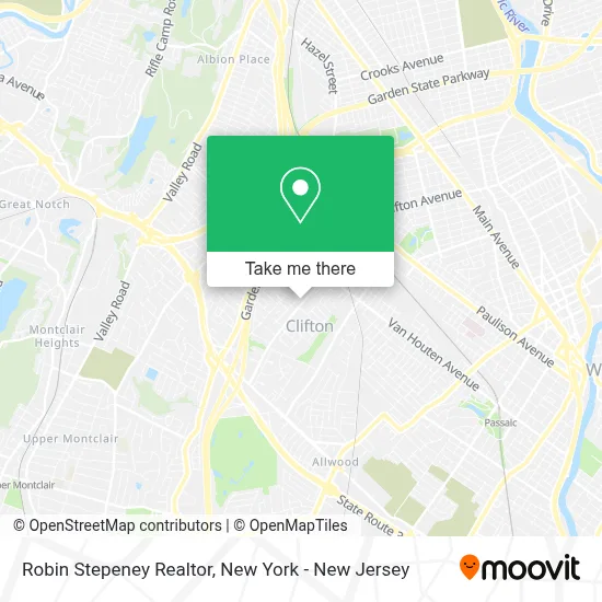Robin Stepeney Realtor map