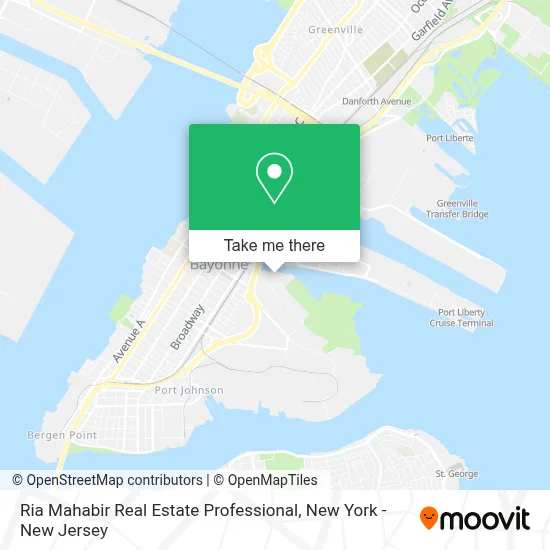 Ria Mahabir Real Estate Professional map