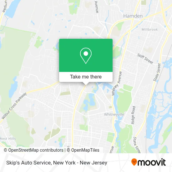 Skip's Auto Service map