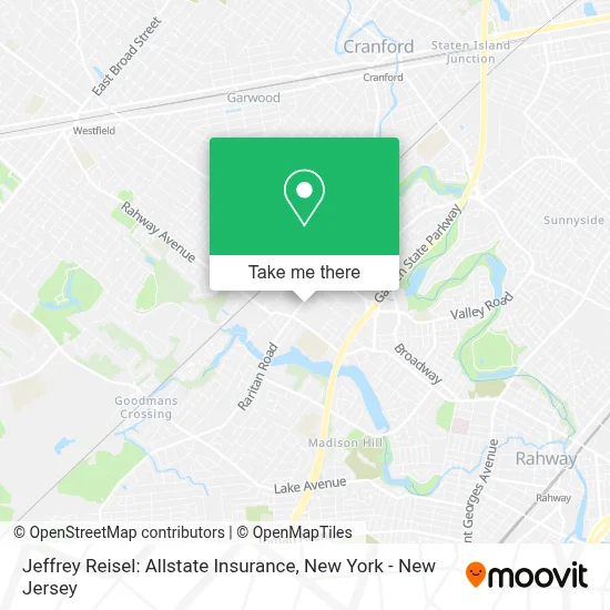 Jeffrey Reisel: Allstate Insurance map