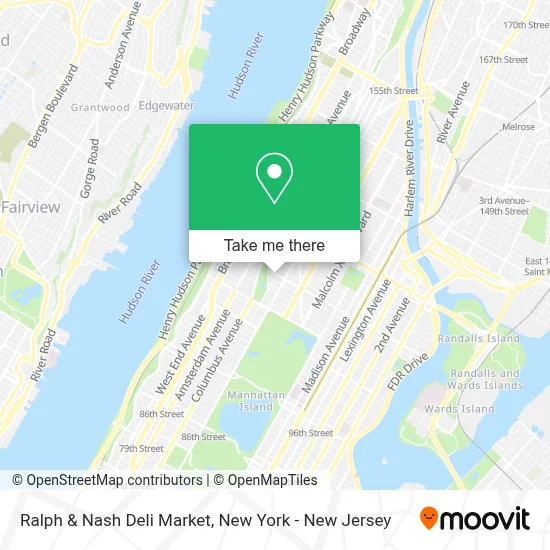 Ralph & Nash Deli Market map