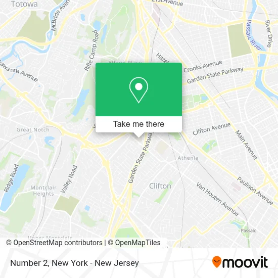 Number 2 map