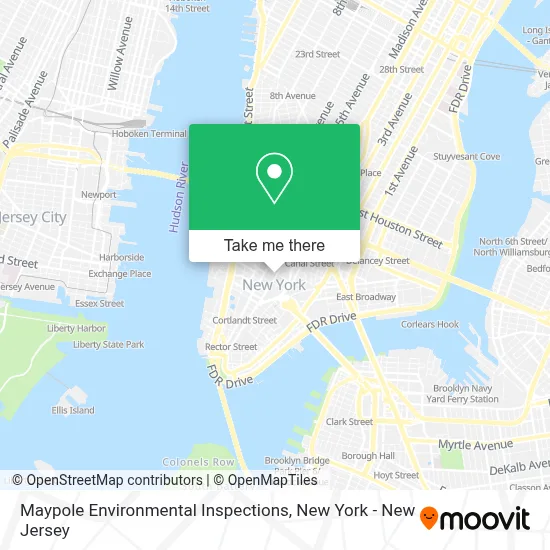 Maypole Environmental Inspections map