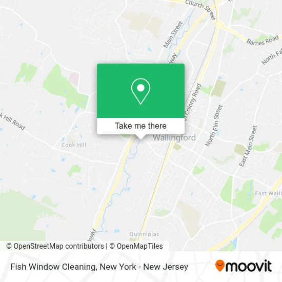 Fish Window Cleaning map
