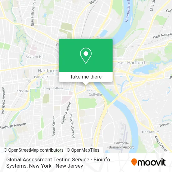 Global Assessment Testing Service - Bioinfo Systems map
