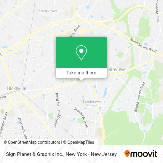 Sign Planet & Graphix Inc. map