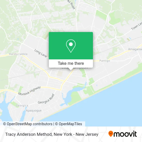 Tracy Anderson Method map