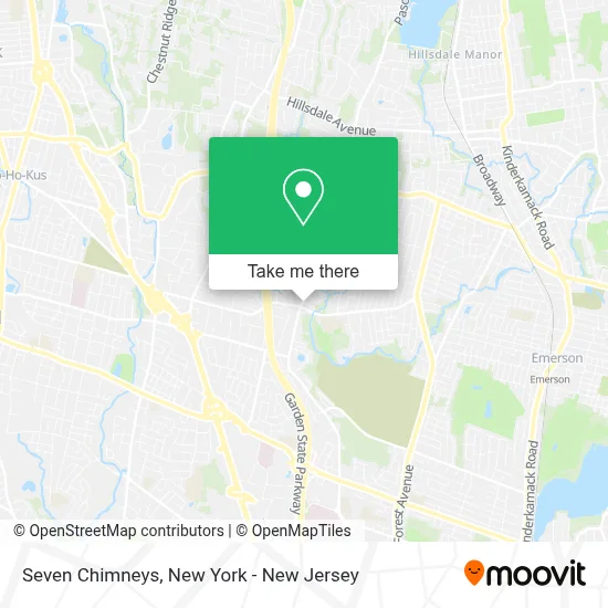 Seven Chimneys map