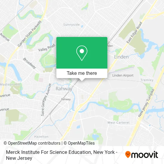 Merck Institute For Science Education map