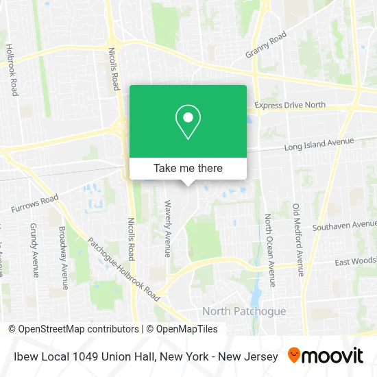 Ibew Local 1049 Union Hall map