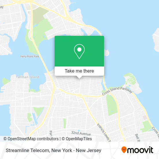 Streamline Telecom map
