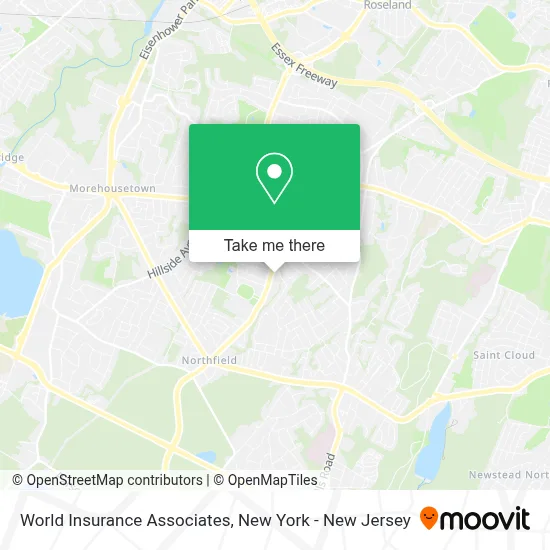 World Insurance Associates map