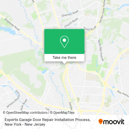 Experts Garage Door Repair Installation Process map