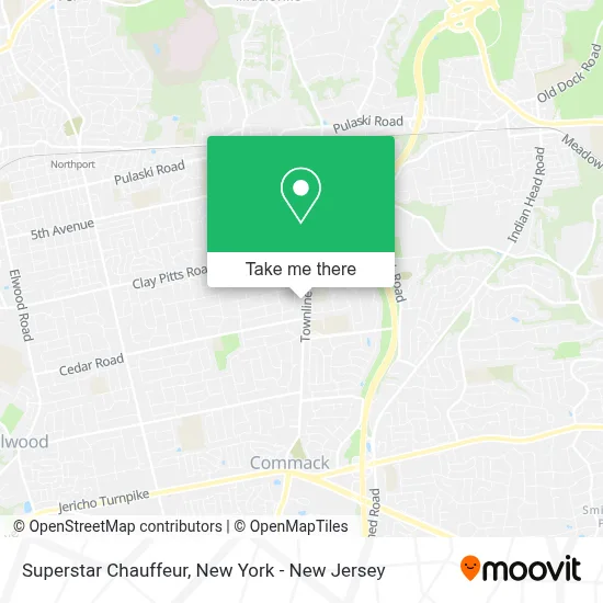 Superstar Chauffeur map
