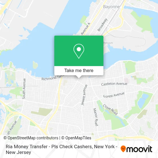 Ria Money Transfer - Pls Check Cashers map