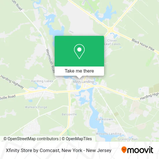 Xfinity Store by Comcast map