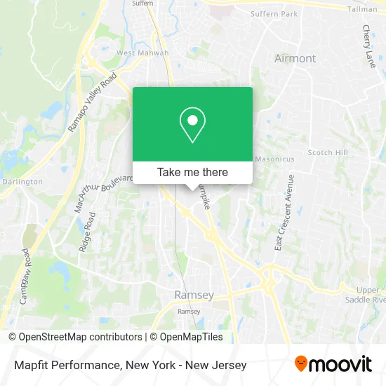 Mapfit Performance map