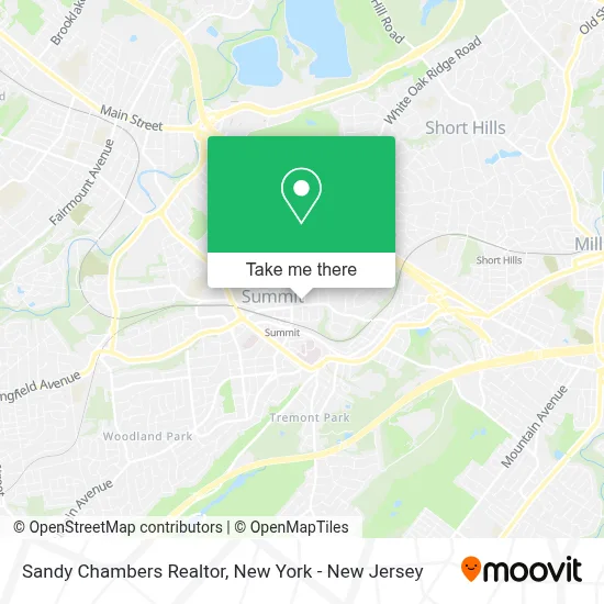 Sandy Chambers Realtor map