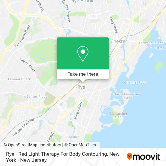 Rye - Red Light Therapy For Body Contouring map