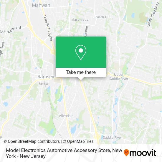 Model Electronics Automotive Accessory Store map