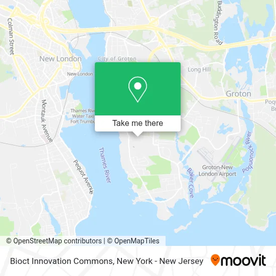 Bioct Innovation Commons map
