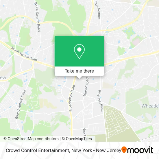 Crowd Control Entertainment map
