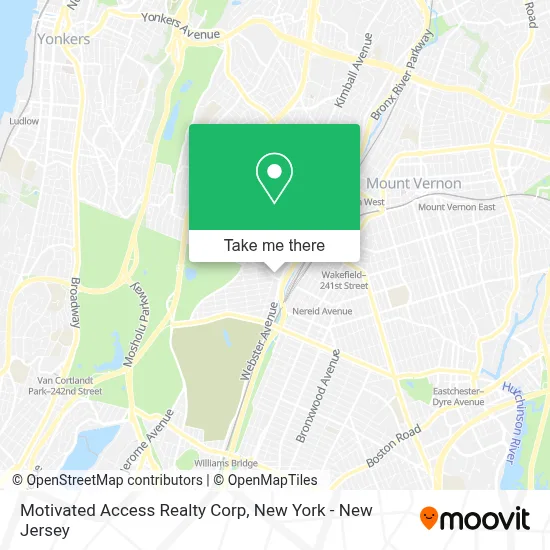 Motivated Access Realty Corp map