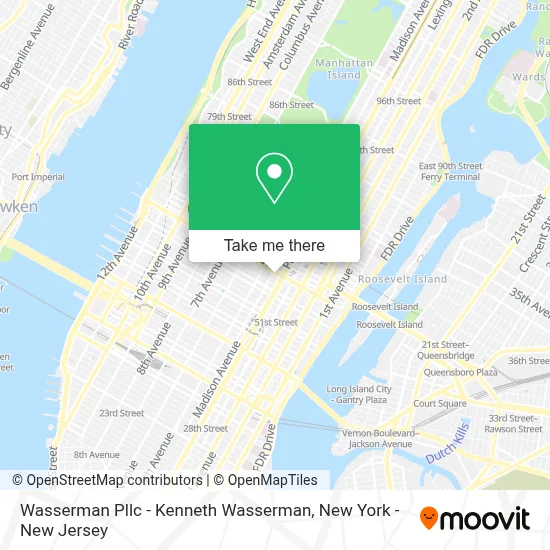 Wasserman Pllc - Kenneth Wasserman map