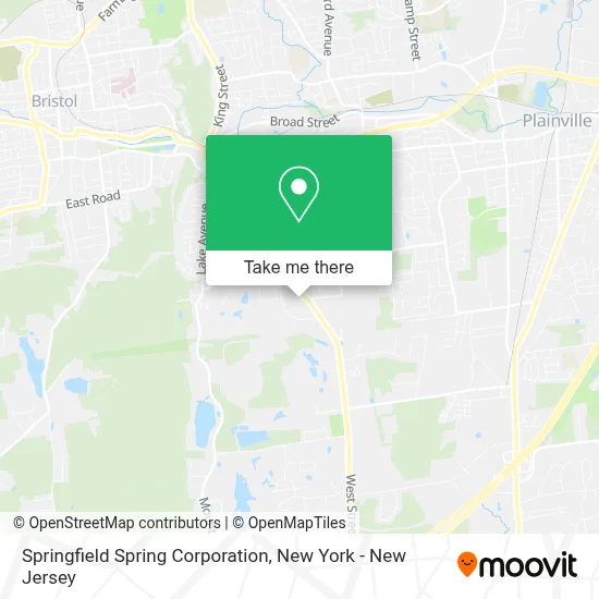 Springfield Spring Corporation map