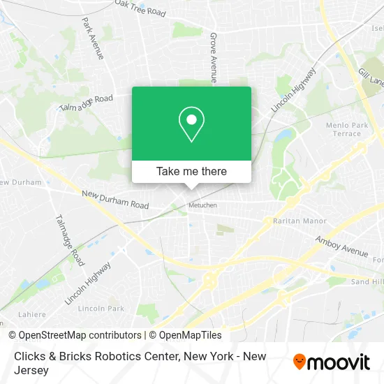 Clicks & Bricks Robotics  Center map