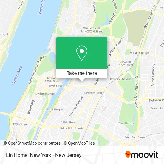 Lin Home map