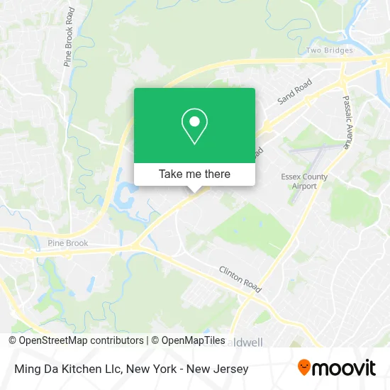 Ming Da Kitchen Llc map