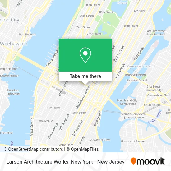 Larson Architecture Works map