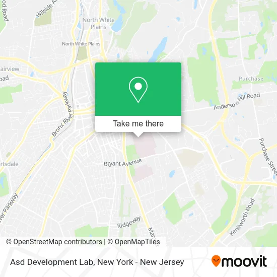 Asd Development Lab map