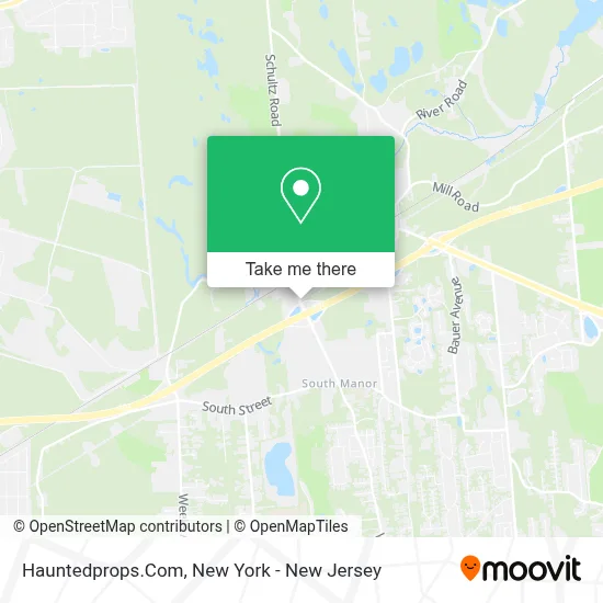 Hauntedprops.Com map