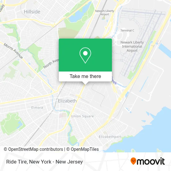 Ride Tire map
