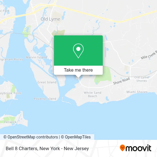 Bell 8 Charters map