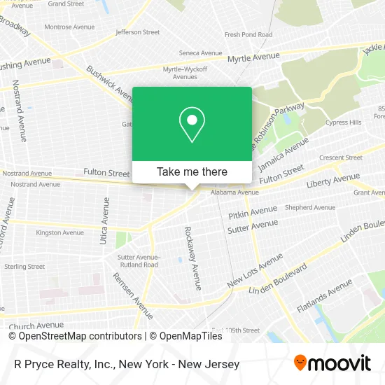 R Pryce Realty, Inc. map