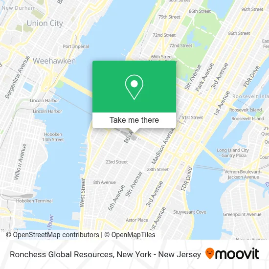 Ronchess Global Resources map