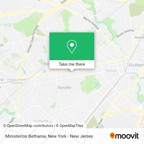 Ministerios Bethania map