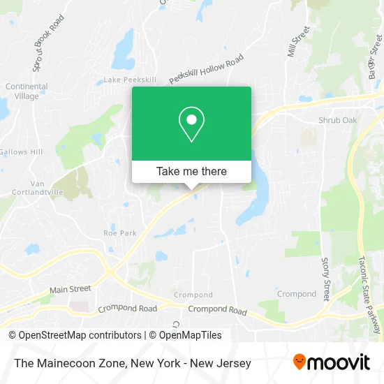 The Mainecoon Zone map