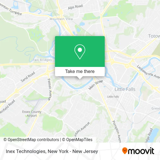 Inex Technologies map