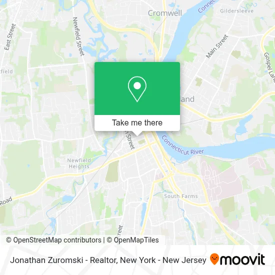 Jonathan Zuromski - Realtor map