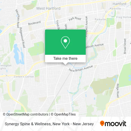 Synergy Spine & Wellness map