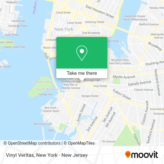Vinyl Veritas map