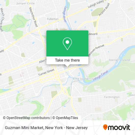 Guzman Mini Market map