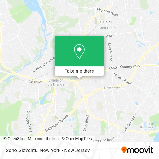 Sono Gioventu map